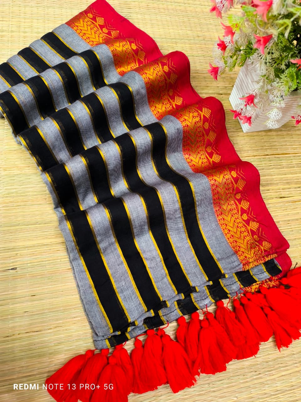 mul cotton saree