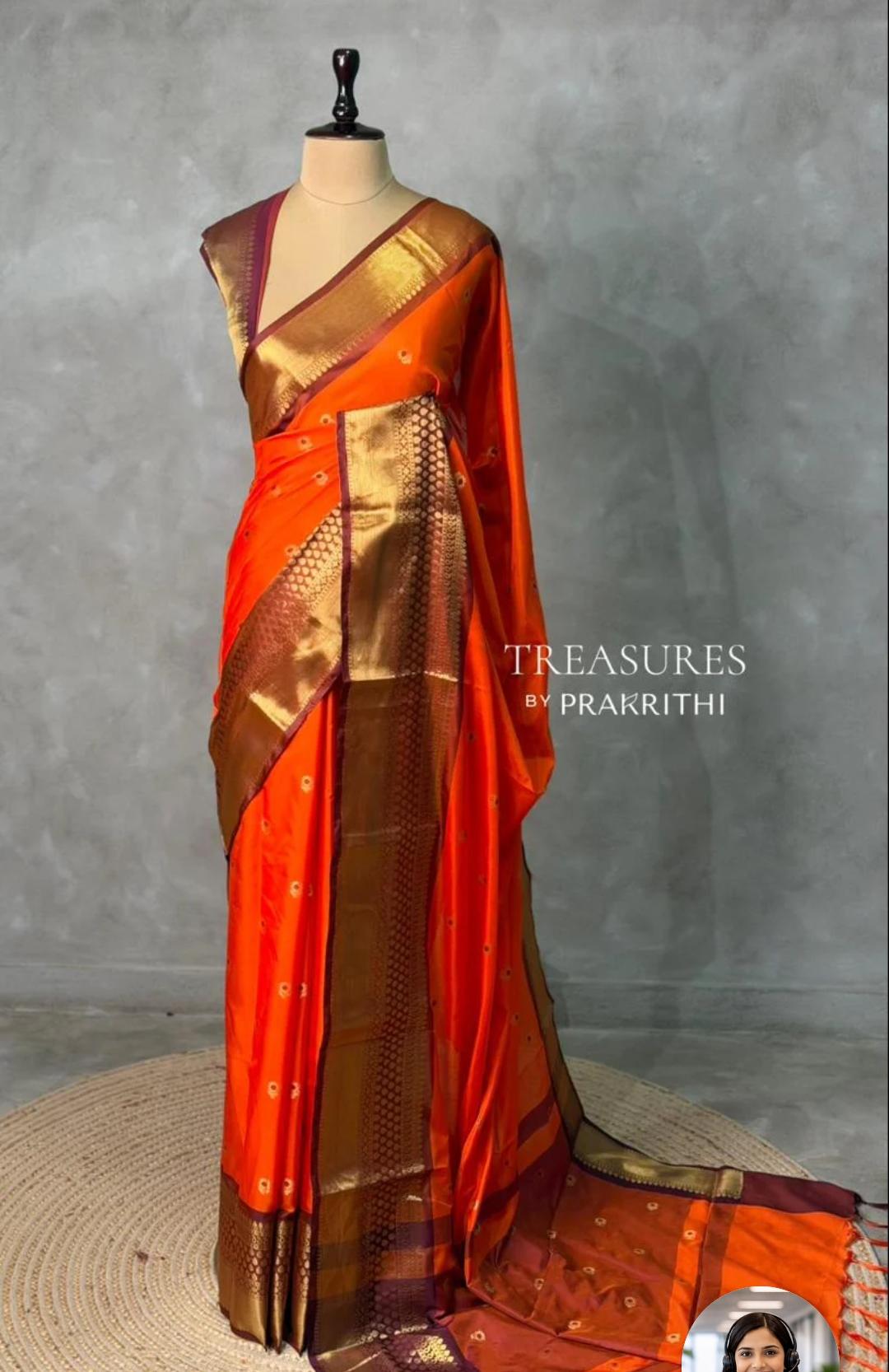 katan silk saree