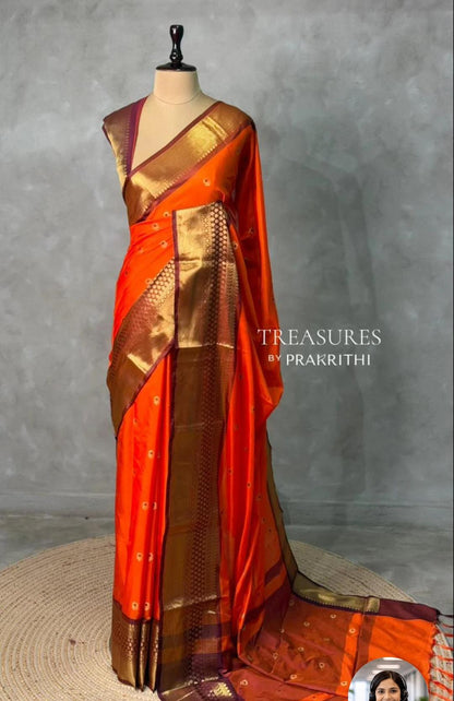 katan silk saree