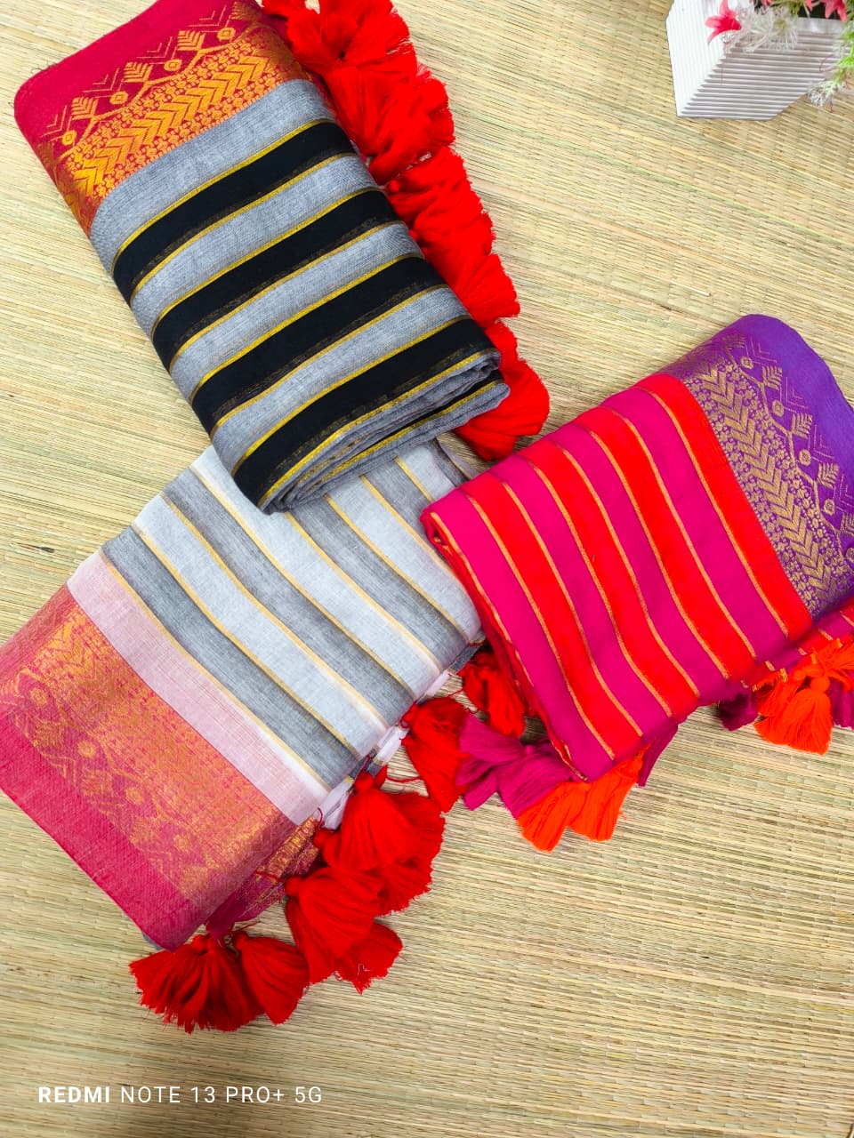 mul cotton saree