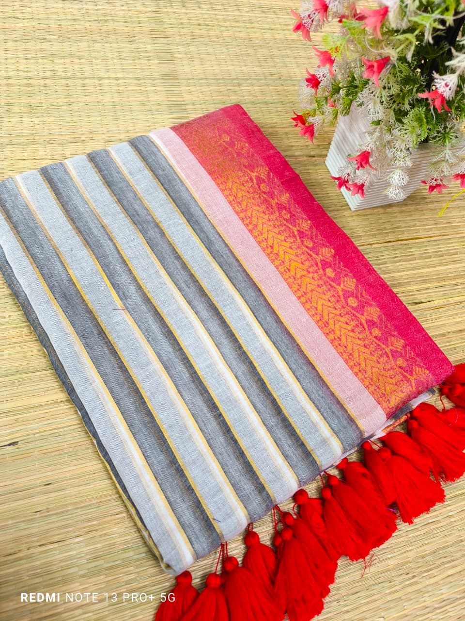 mul cotton saree